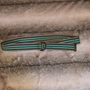 Green and kaki color belt